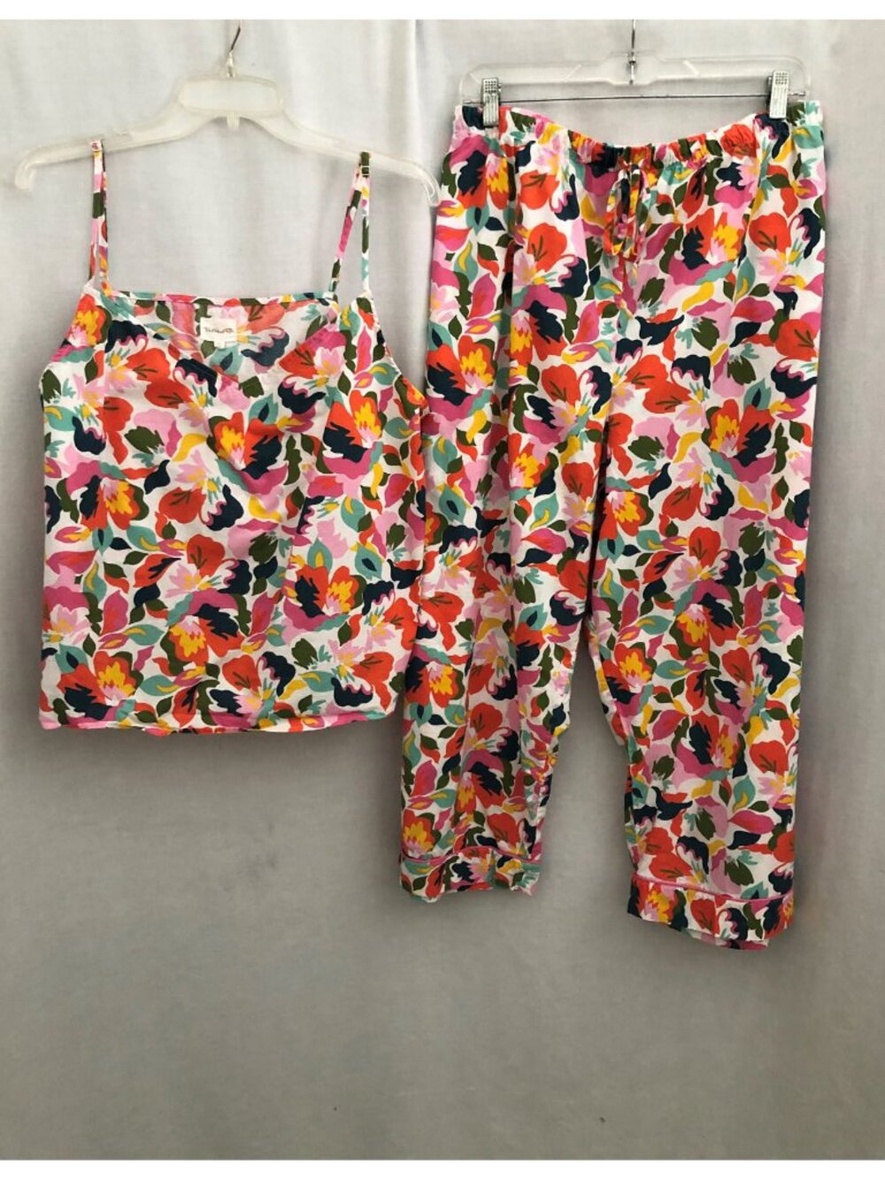 BedHead Whimsy Ditsy Cami Cotton Poplin Pajama PJ Set Women's 3X - Picture 2 of 16